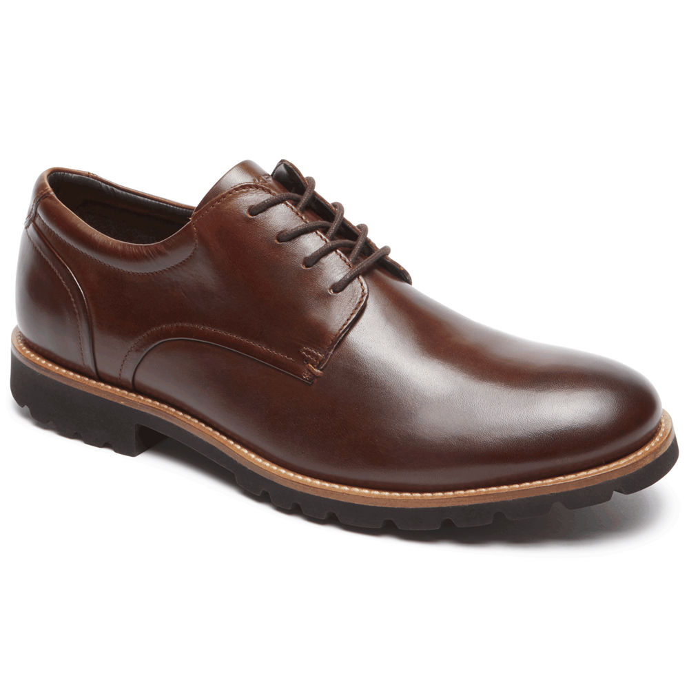 Rockport Oxfords Herre Brune - Sharp & Ready Colben - LWZD35184